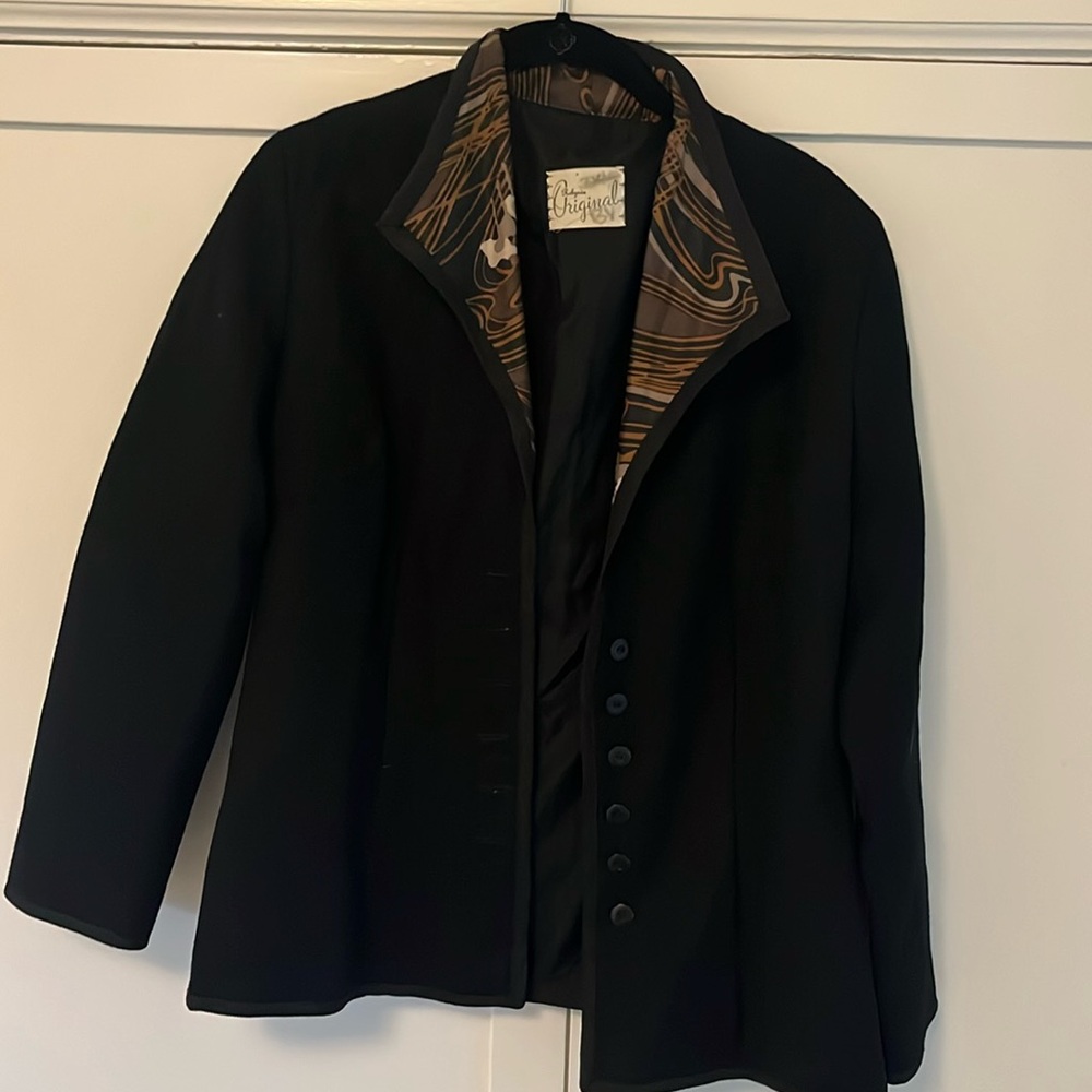 Robynne original lined black blazer